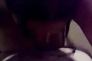 My cute brunette hair latin babe neighbour blows my knob on cam