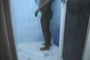 He stands up and cums all over her after obscene sex