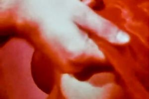 Skinny white honey got her cunt team-fucked from behind