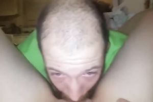 My buddy is busy with eating soaked slit in order to win some blow job in return