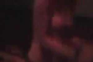 Two Asian playful non-professional cuties nude their taut bra buddies in the night club