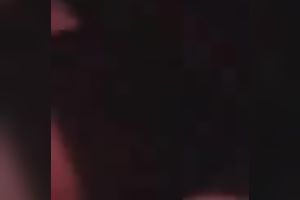 Two Asian playful non-professional cuties nude their taut bra buddies in the night club