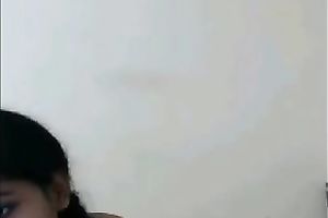 Cute and all natural exotic amateur livecam girlie flashed her booty