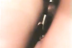 Nice and hard penetration of taut and recent looking vagina of hot honey