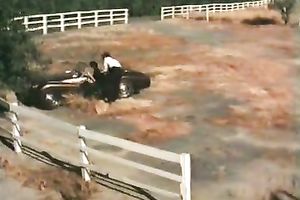 Nice and hard penetration of taut and recent looking vagina of hot honey