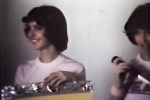 Two ravishing dark brown tennis players in daybed feeling lustful for every other