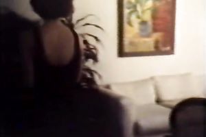 Two ravishing dark brown tennis players in daybed feeling lustful for every other