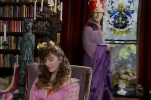 Sexy golden-haired chick with large milk shakes is getting pounded bad missionary style