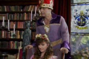 Sexy golden-haired chick with large milk shakes is getting pounded bad missionary style