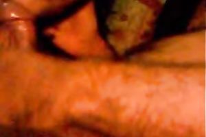 Adorable Indian non-professional girlfriend gives head on cam