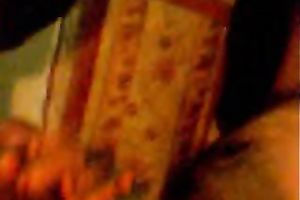 Adorable Indian non-professional girlfriend gives head on cam