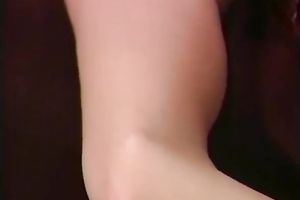 Her juicy wet crack receives permeated by a big chunky cock