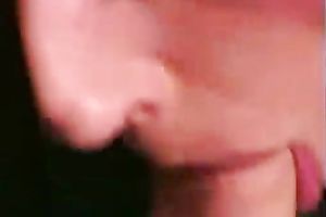 Her juicy wet crack receives permeated by a big chunky cock