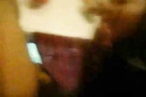 She is a older swarthy milfie but look at what she does