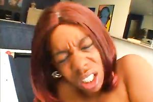 Ebony tart groans loudly whilst getting her butthole gangbanged unfathomable