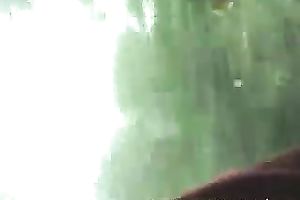 Blonde girlfriend is not even taking off her raiment in sex