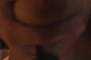 Prurient nympho with big whoppers is masturbating on livecam