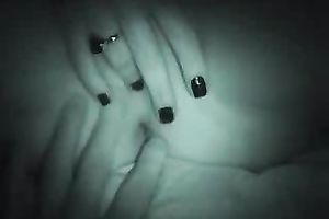 Night camera clip of me fucking my Romanian hotwife missionary style