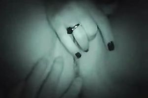 Night camera clip of me fucking my Romanian hotwife missionary style