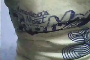 I have a fun playing with my hawt Latin love tunnel widening legs wide open