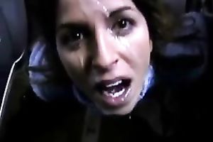 Horny colleague goes down on me and lets me cum on her face