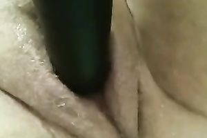 My cheating wife taped on web camera the way that babe was petting her wet cookie with fake penis