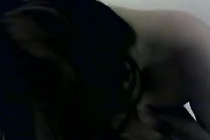 Well-endowed brunette hair milf rides my dong after engulfing it devotedly