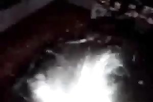 Slutty pallid playgirl was greedily engulfing rock hard cock for gooey ball batter