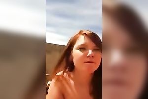 Redhead college horny white wife gives me free head on the patio in the garden