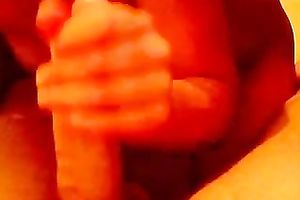 Nerdy quite buxom dark brown mother I'd like to fuck was blowing and riding rod
