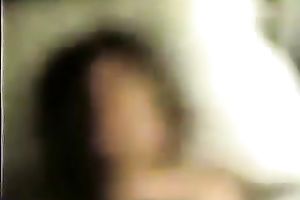 Hairy constricted wet crack of bulky milf woman can be barely permeated