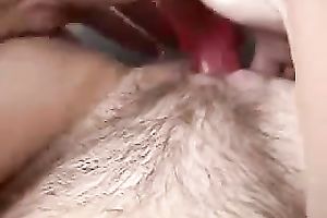 My sexy girlfriend is a classic golden-haired busty sweetheart with the lowest IQ