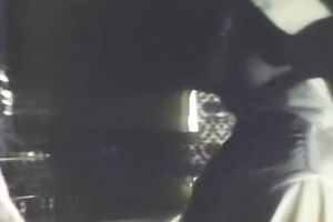 Short haired brunette hair lascivious chick craves to blow jock of a sailor