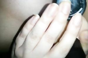 I love to pet my own hungry love tunnel with sex-toy just for pleasure