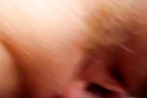 Horny man poked his giant jock in my slick juicy twat in a missionary position