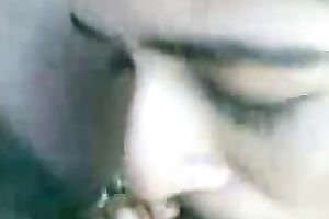 Dirty cum loving Indian college girlfriend gives head