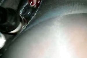 My boyfriend eats me after I got my cum-hole soaked with a sex tool