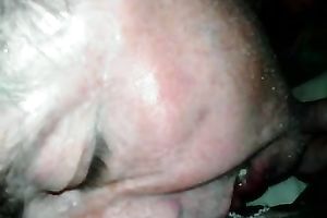 My boyfriend eats me after I got my cum-hole soaked with a sex tool