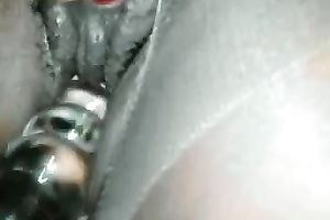 My boyfriend eats me after I got my cum-hole soaked with a sex tool