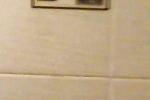 Mouth-watering Pakistani Married slut disrobes and urinates in the washroom