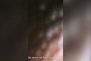 Awesome missionary style sex with a cute blond escort amateur wife