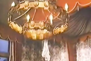 Retro homemade movie scene of my brunette hair hotwife doing anal with me