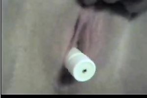 Voluptuous cam legal age teenager with pierced bazookas masturbates