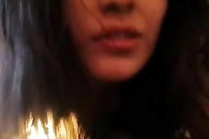 Sweet and delectable non-professional sexy legal age teenager sucks Indian dick