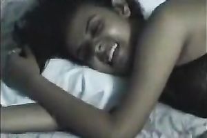 Sexy miniature Indian wife in ottoman can not await for her boyfriend