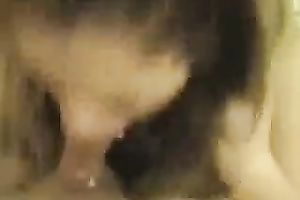 Pretty non-professional legal age teenager babe gives me stout oral-job so she receives fat throat ejaculation