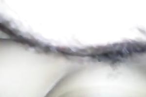 My perverted pale girlfriend loves when I push her valuable tight bawdy cleft mish