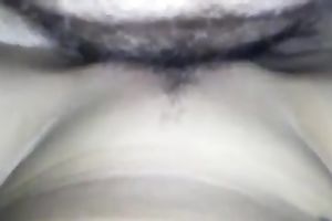 My perverted pale girlfriend loves when I push her valuable tight bawdy cleft mish