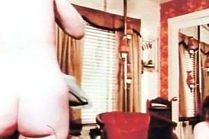 Cute and lovely pale skin redhead chicks in softcore action