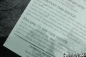 Pale skin redhead slutwife blowing large weenie in the woods